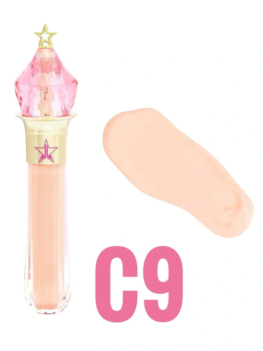 Jeffree Star C9 Magic Star™ Concealer Medium Warm Peach Undertones Cruelty-free